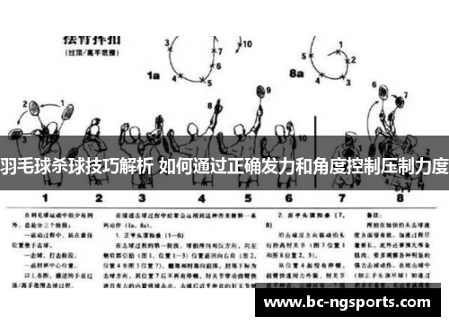 羽毛球杀球技巧解析 如何通过正确发力和角度控制压制力度